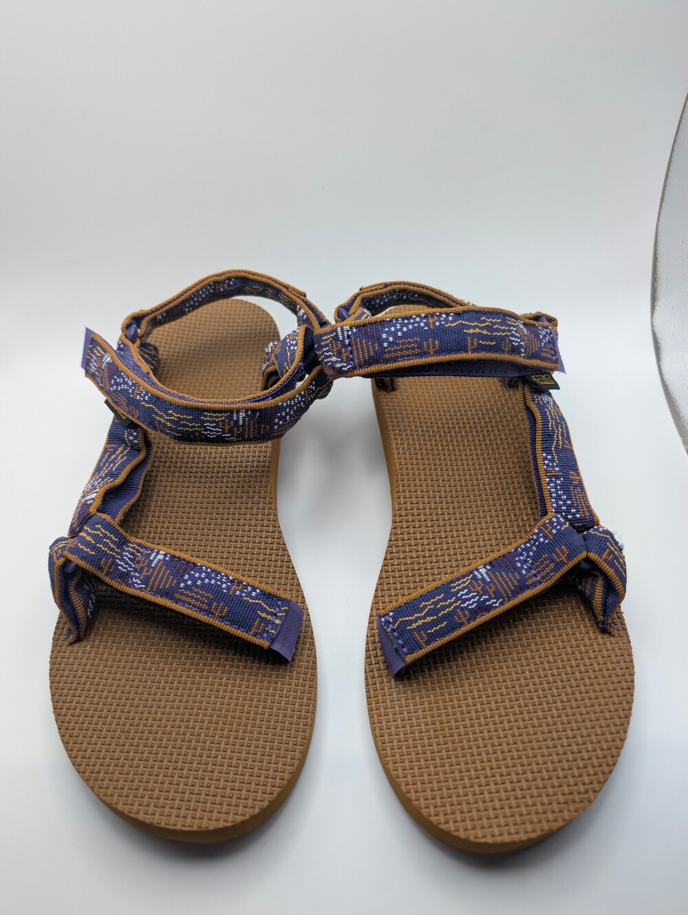 Teva Universal Sandals "Leah Duncan"  Size 10 Purple & Brown